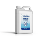 Liquid Hand Sanitizer 80% Alcohol - Gallon 128 Oz - sprayzer